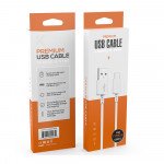 Wholesale Type C 2.1A Strong USB Cable with Premium Package 3FT (White)